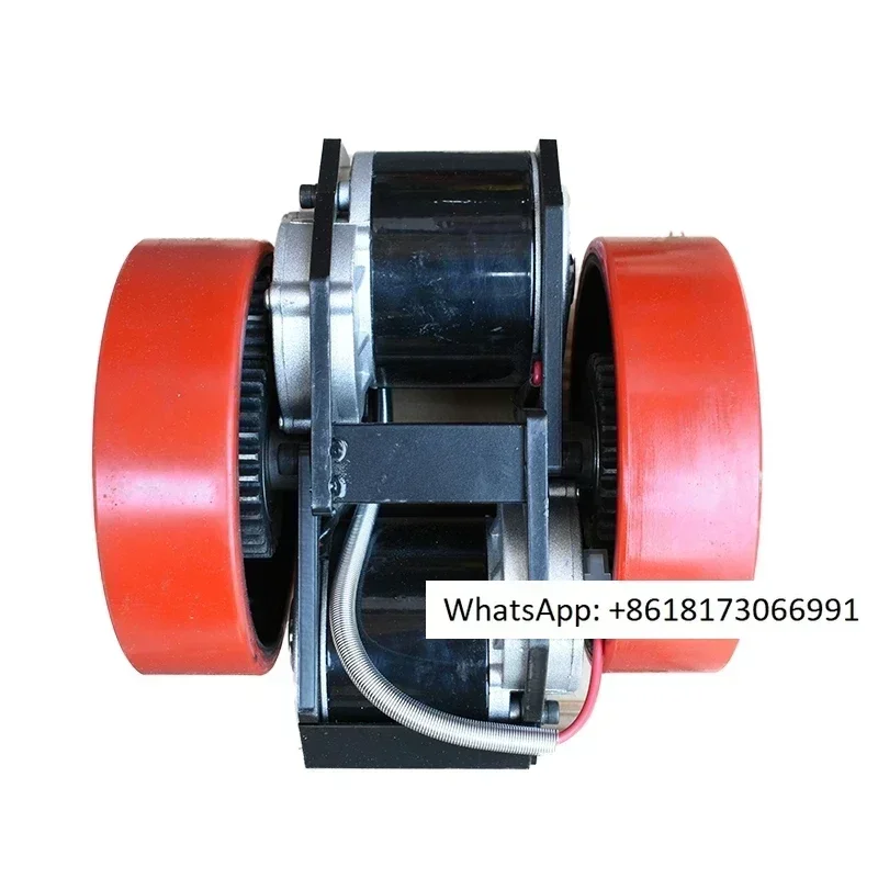 Accessory handling vehicle modification kit, drive assembly, brick pulling vehicle controller, accelerator