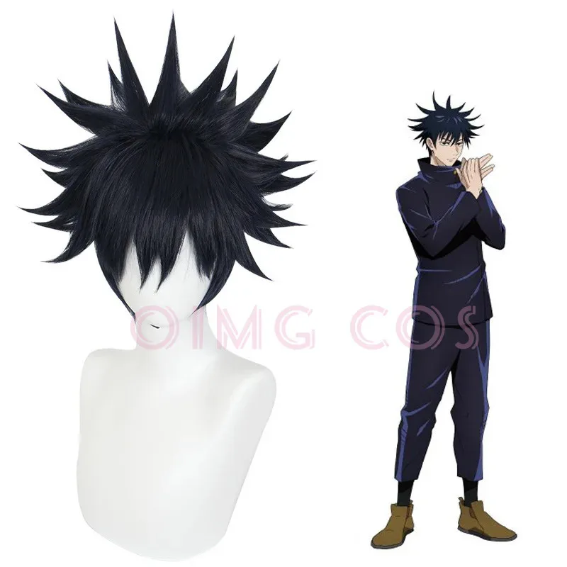

Jujutsu Kaisen Fushiguro Megumi Косплей Парик Аниме Костюмы на Хэллоуин для женщин Игра