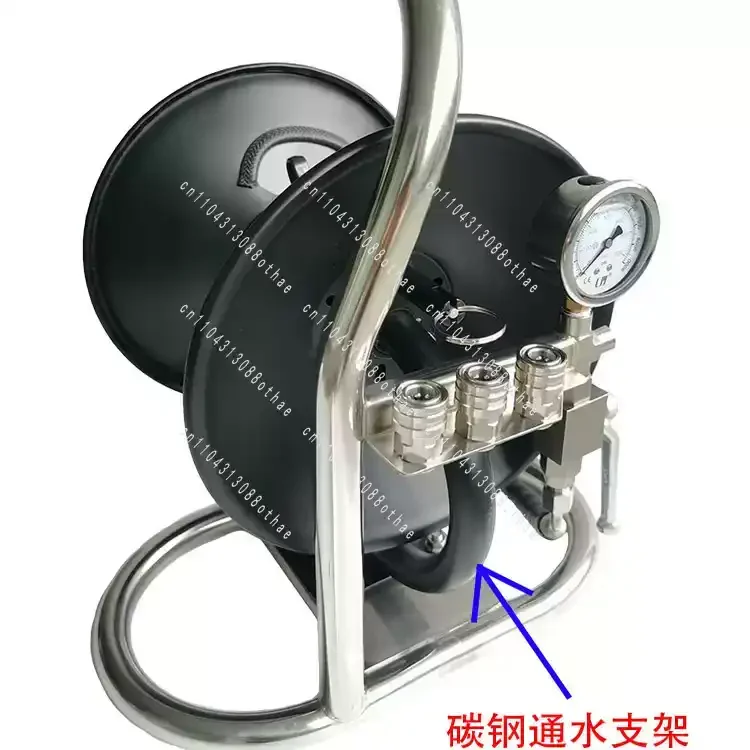 Dredging  Hand Reel, Collector, Car Washing Machine High-pressure Storage Rack Portable High-pressure Pipe Reel