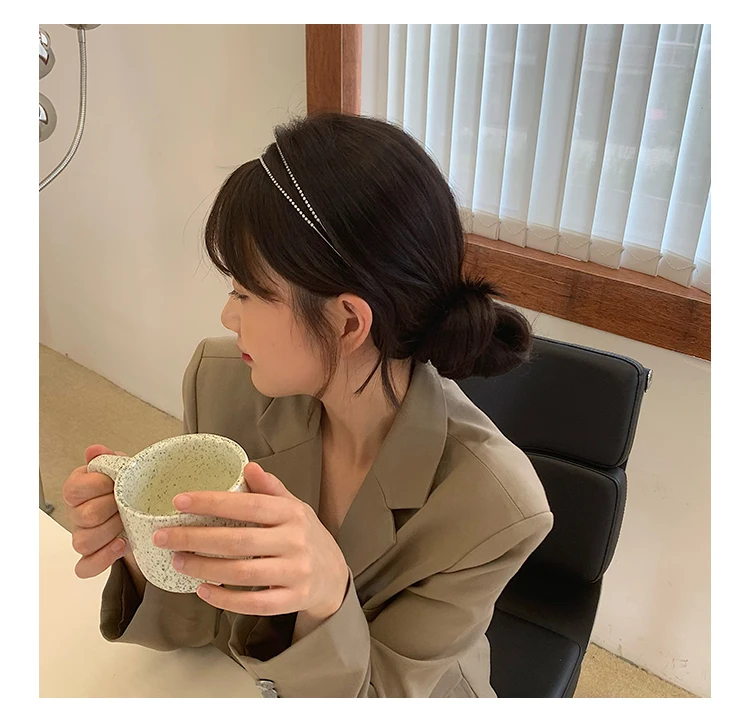 Summer Elegant Three Layer Pearl Rhinestones Hairbands Headband Gifts Women Girls Hair Head Bands Accessories Headdress Headwear - Image 4