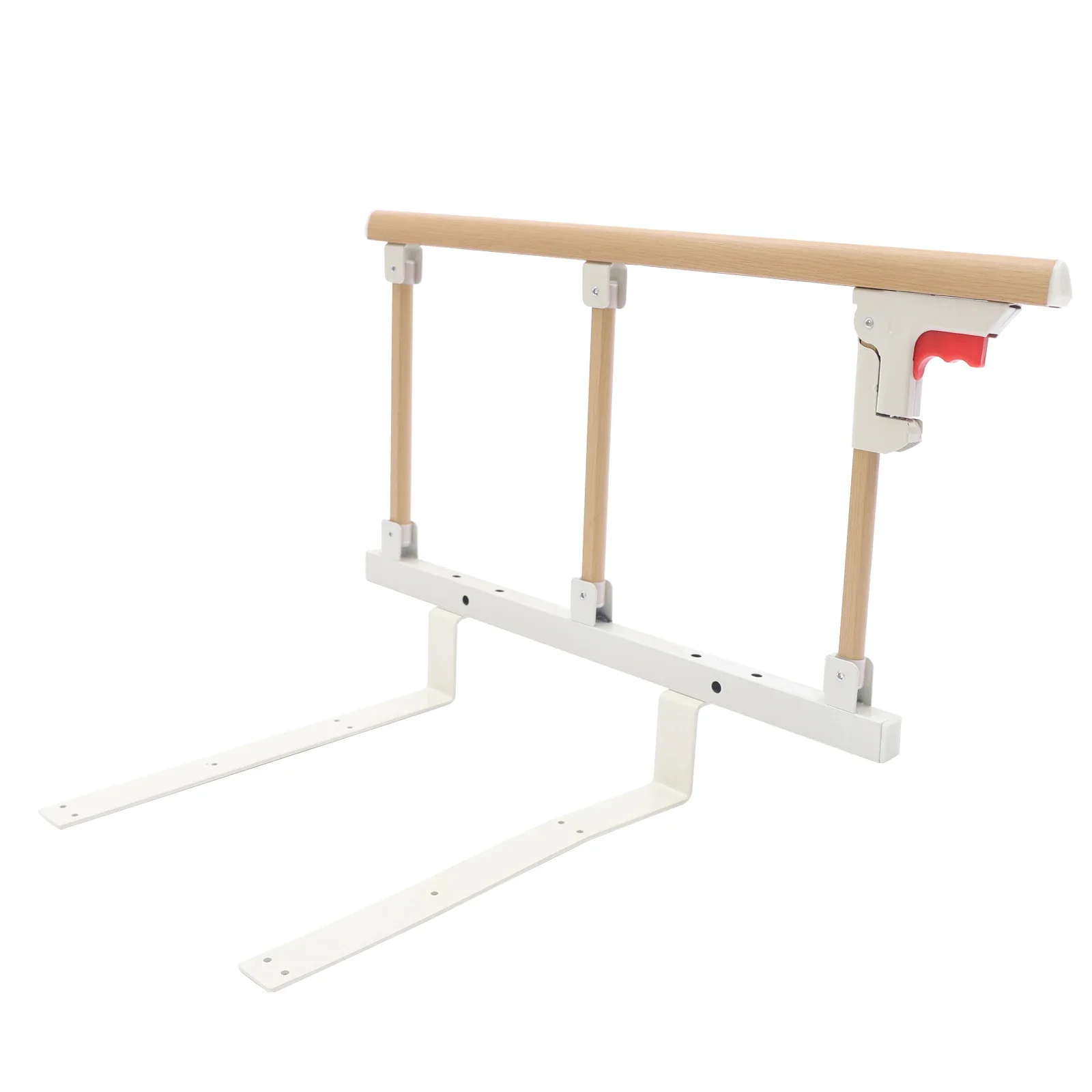 Bed Rail Side Guard Rails for Elderly Adults, Folding Support Rail Prevent Falling Medical Bedside Assist Handle Medical Stand