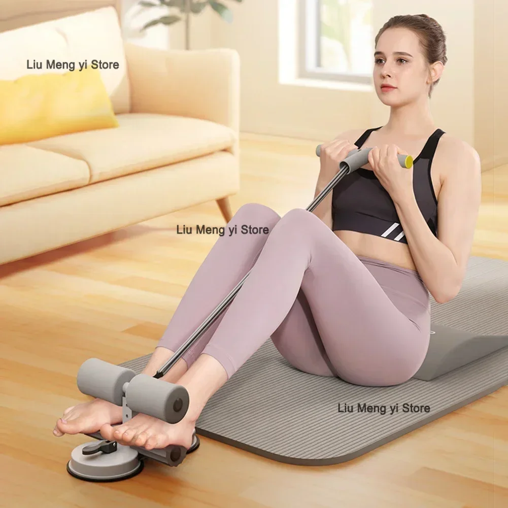 جهاز تمرين البطن مع كوبين شفط، جهاز شفط ذاتي، 3 تروس، ارتفاع متعدد الوظائف، أذرع تمارين المعدة، أرجل الفخذ #6