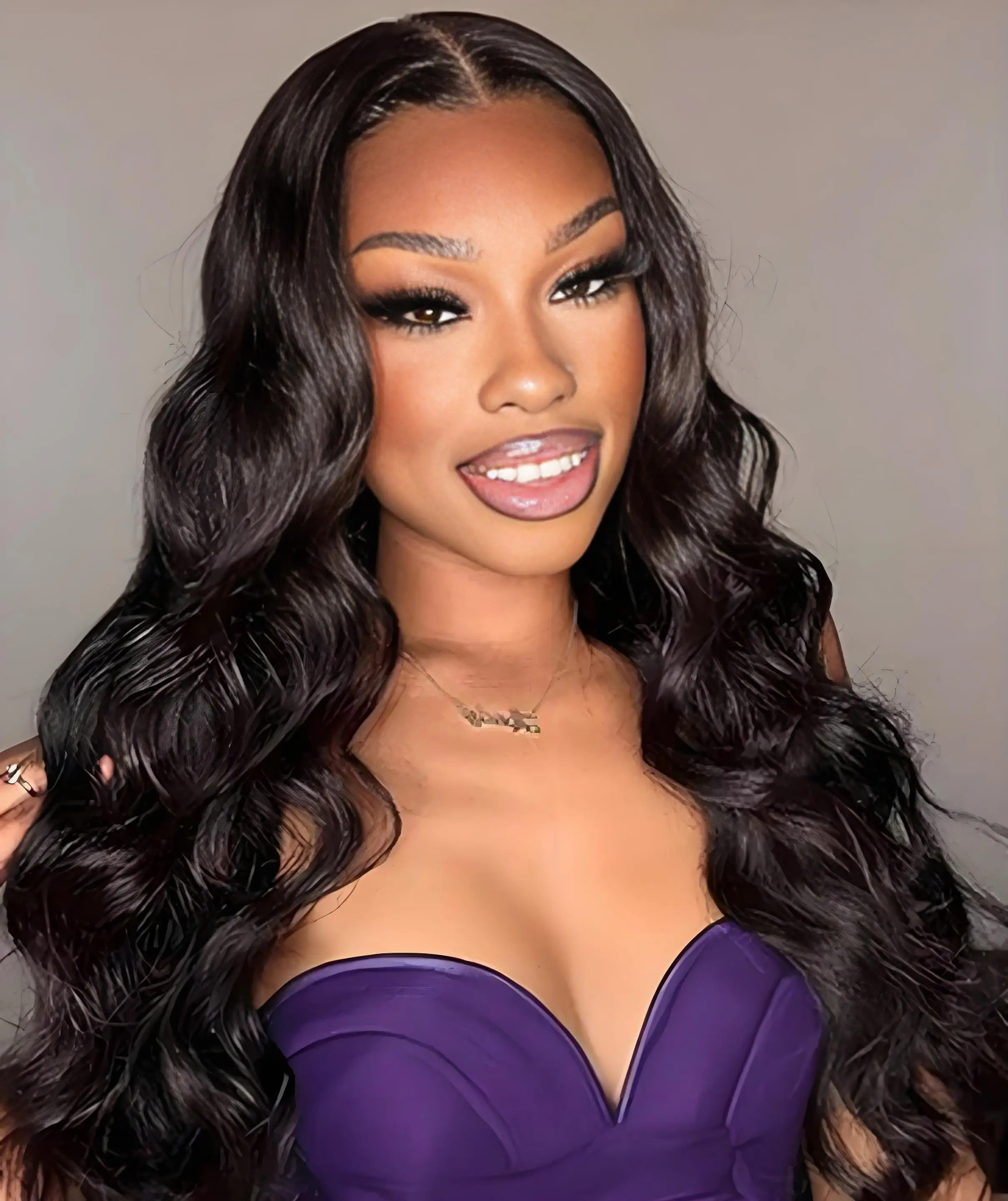 

HD Transparent Lace Front Wigs 13x4 13x6 Pre Plucked Body Wave Lace Wigs For Women 100% Human Hair 220 Density Loose Wig 46 Inch