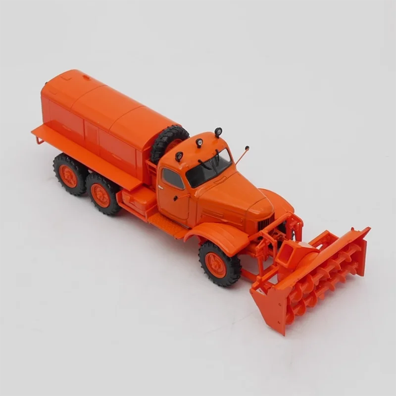 Diecast 1:43Scale IXO Zil 157 Road Snow Removal And Blowing Vehicle Alloy Vehicle Model Finished Simulation Collection Gift Toy