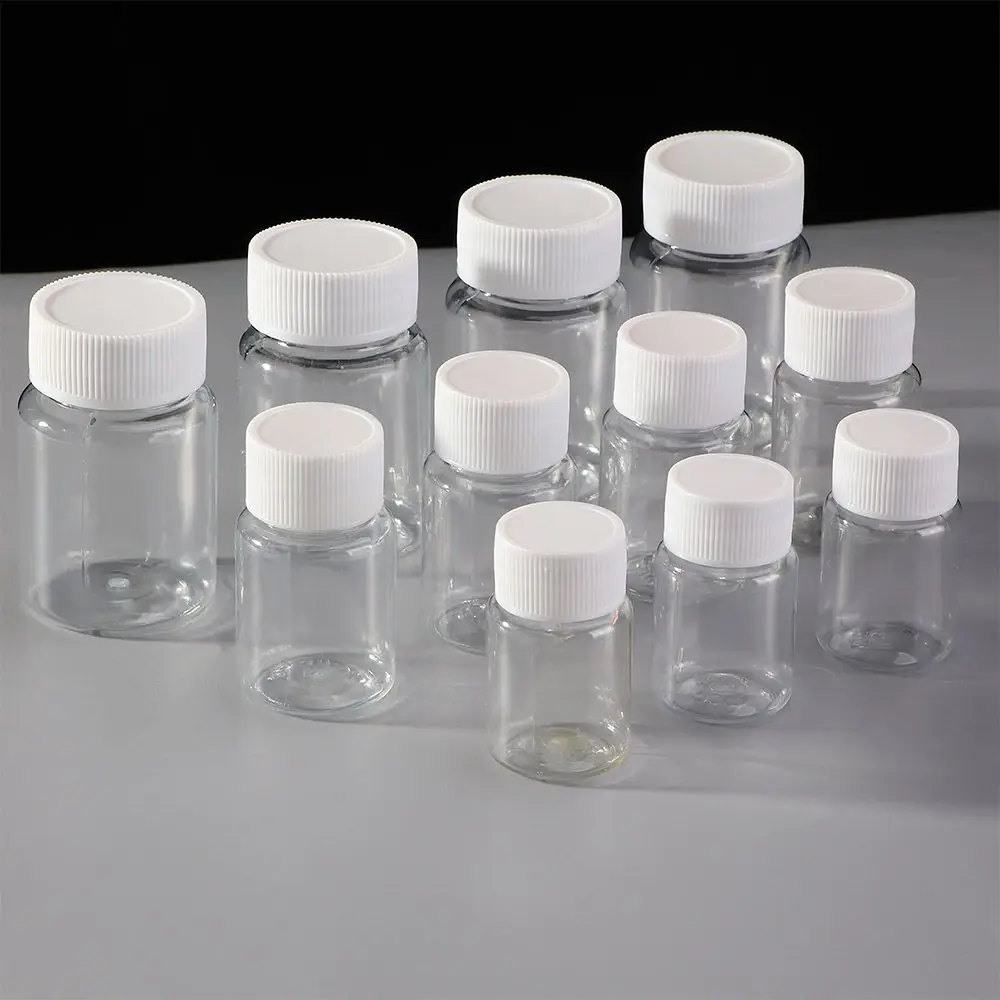 Chemical Container Plastic Reagent Vials Powder Container Bottle Container Seal Bottles Refillable Bottles Spray Bottle