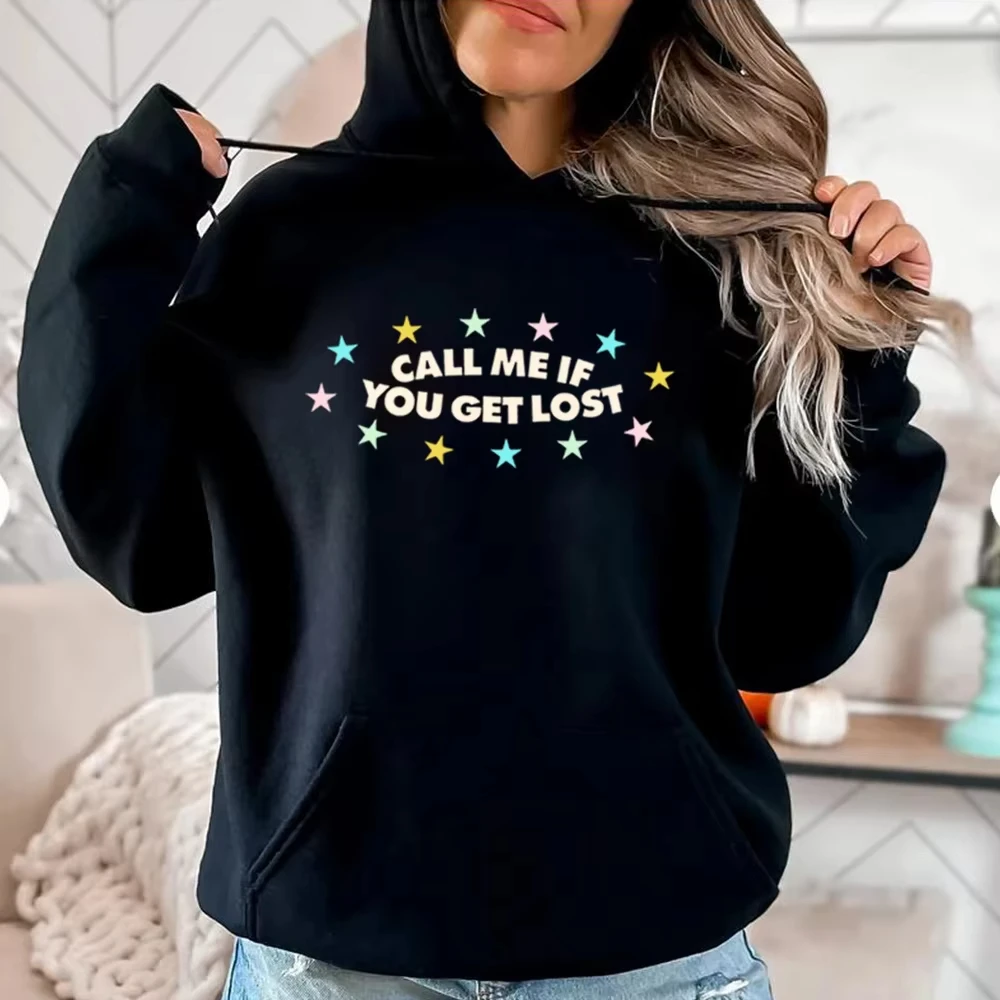 

Call Me If You Get Lost Printed Hoodie Shirt Music Inspired Tee The Hip Hop Tees Women Long Sleeves Retro Y2k Tops Clothing