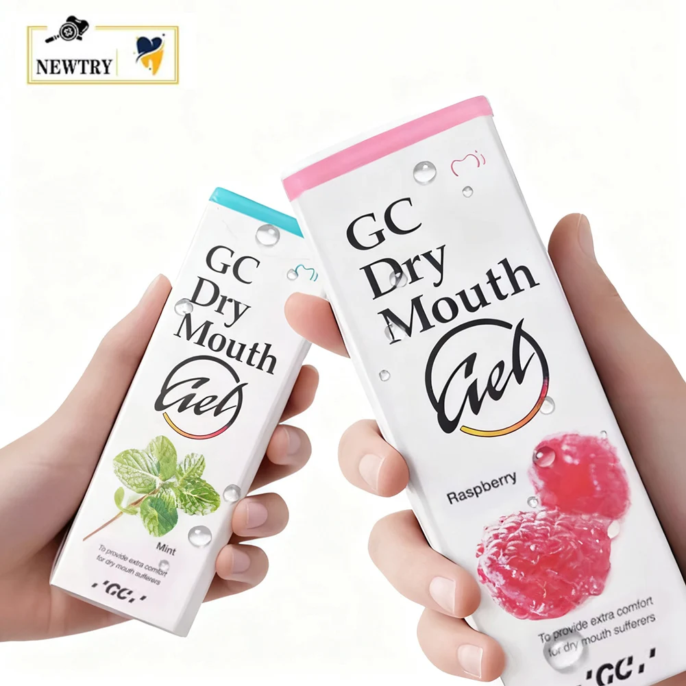 2 قطعة GC الأصلي المواد الهلامية للفم الجاف نكهة الفاكهة اللعاب الاصطناعية كريم ترطيب الفم الجاف الإغاثة للكبار طفل خالية من السكر #1