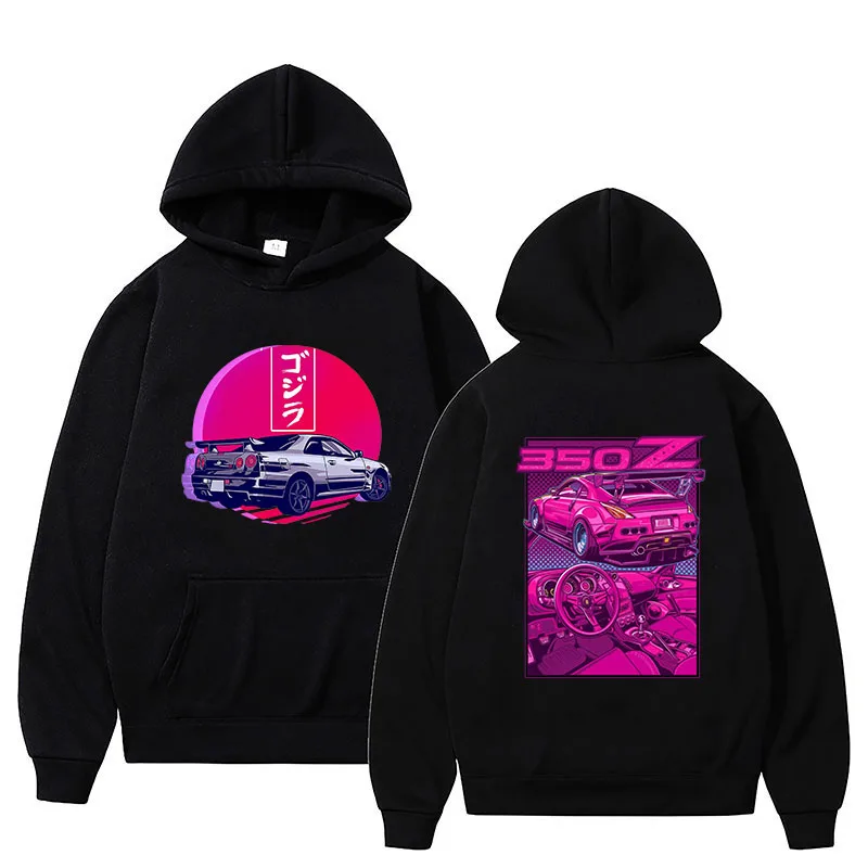 2024 Initial D Drift Akagi Red Suns Hoodie Japanese Anime AE86 Men Women Fashion Hoodies JDM Automobile Culture Streetwear Sweat