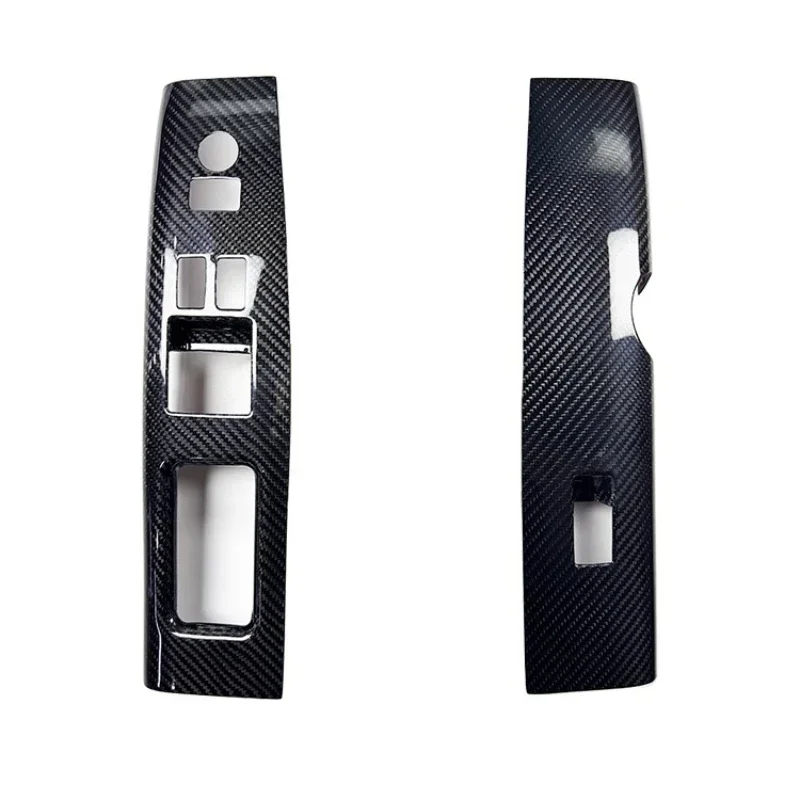 For Nissan 350Z Real Dry Carbon Fiber 2003-2006 Interior Glass Lift Switch - Dextropeptide Decoration Modification Accessories
