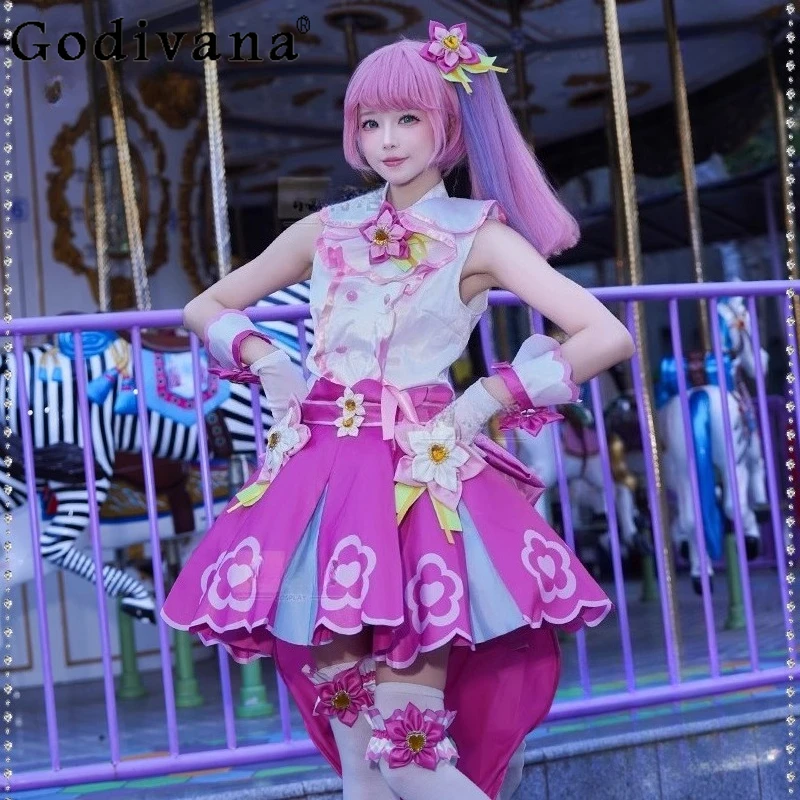 المرأة الجديدة تأثيري مجموعة هالوين كرنفال الحلو لوليتا تنورة الدعاوى الإناث الدعائم القوس أغطية الرأس اكسسوارات ازياء موحدة