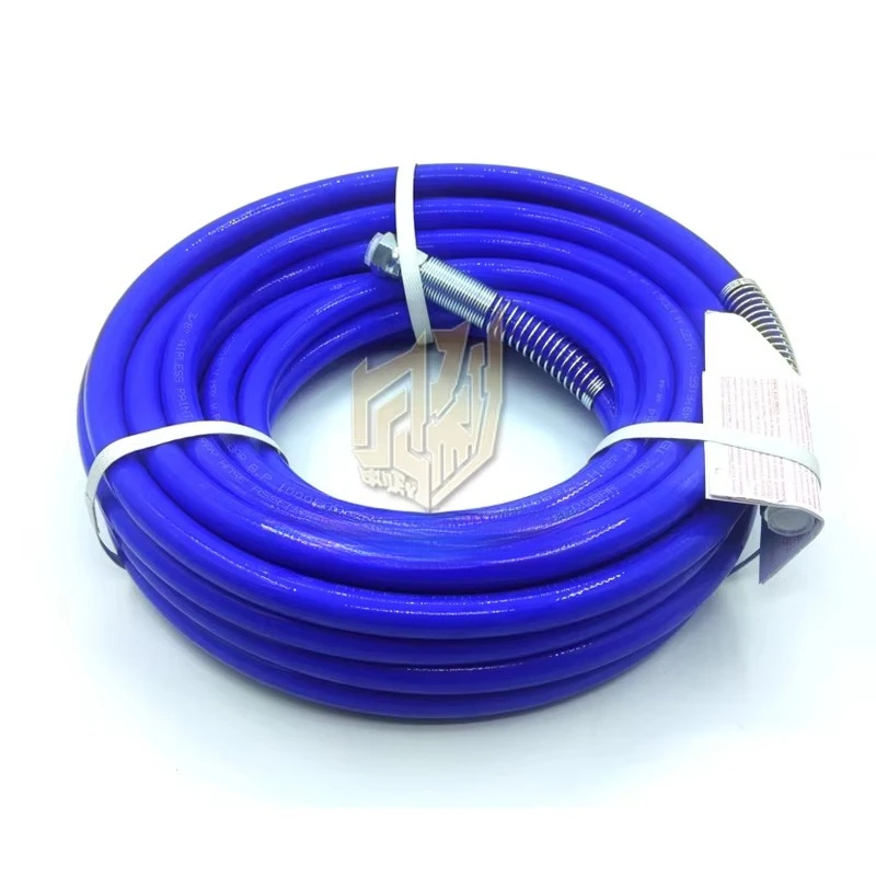 Sellers Blue 3/8 Inch 15 Meters 3600psi High Pressure Air Hose Use  240797 for Airless Painting Machine