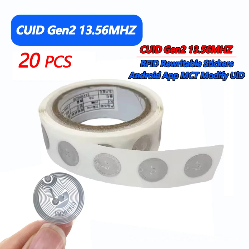 100 teile/los NFC Label Tag Aufkleber 13,56 MHz ISO14443A 213 Aufkleber Universal Label Ntag213 RFID für alle NFC-fähigen telefone