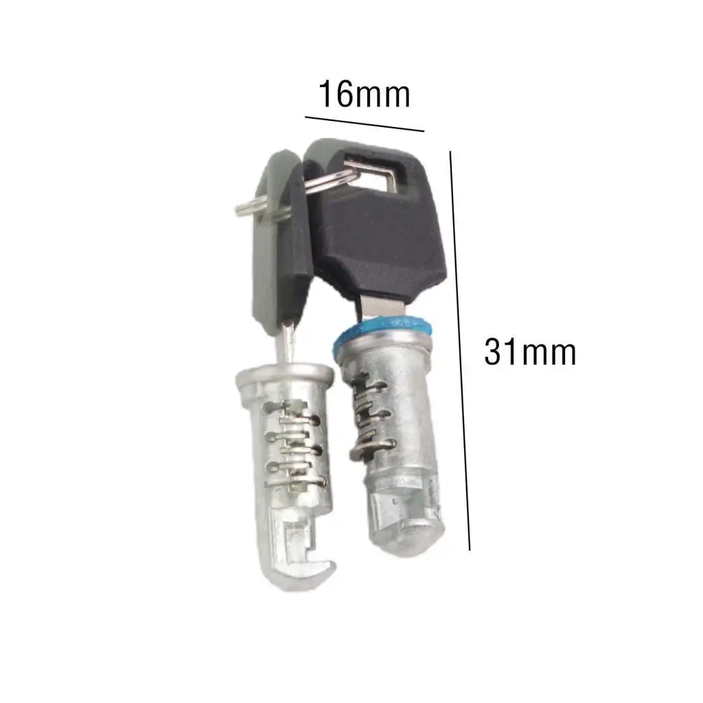 Cross Bars Locks and Keys Accessory Parts Lock Cores Roof Rack Locks for Car Rack Vehicles SUV Roof Racks Crossbar System