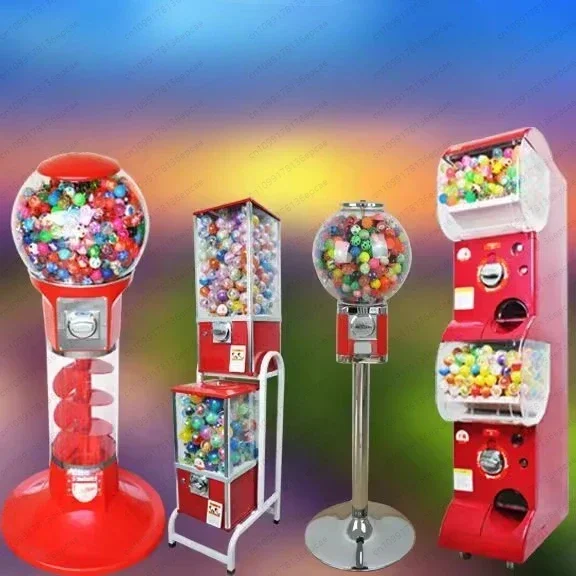 elastic ball, independent sales, coin-operated spiral machine, special toy machine for commissary supermarkets