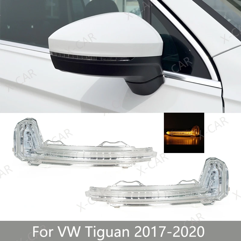 

For VW Tiguan 2017 2018 2019 2020 Side Mirror Turn Signal Lamp Indicator Light