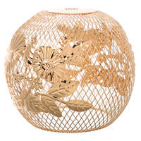 Industrial Wire Lamp Shade Cage Rustic Vintage Metal Light Guard Pendant Ceiling Light Bulb Cover Iron Wire Lampshade