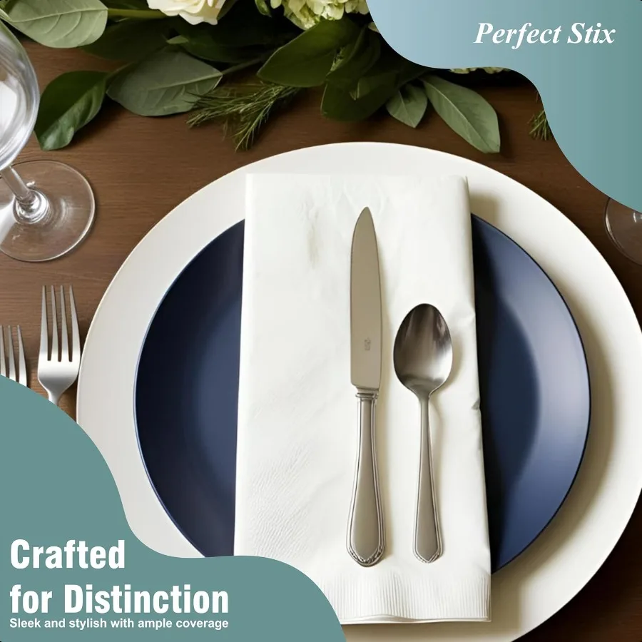 Tovagliolo per la cena bianco300 Tovaglioli per la cena bianchi a 2 strati 0,1 Altezza 17 larghezza 15 Lunghezza Confezione da 300