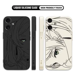 Hot Japan Anime Comics Frieren Phone Case For Samsung Galaxy S25 S24 S23 S22 S21 S20 S10 Note 20 10 Ultra Plus FE 4G 5G Cover