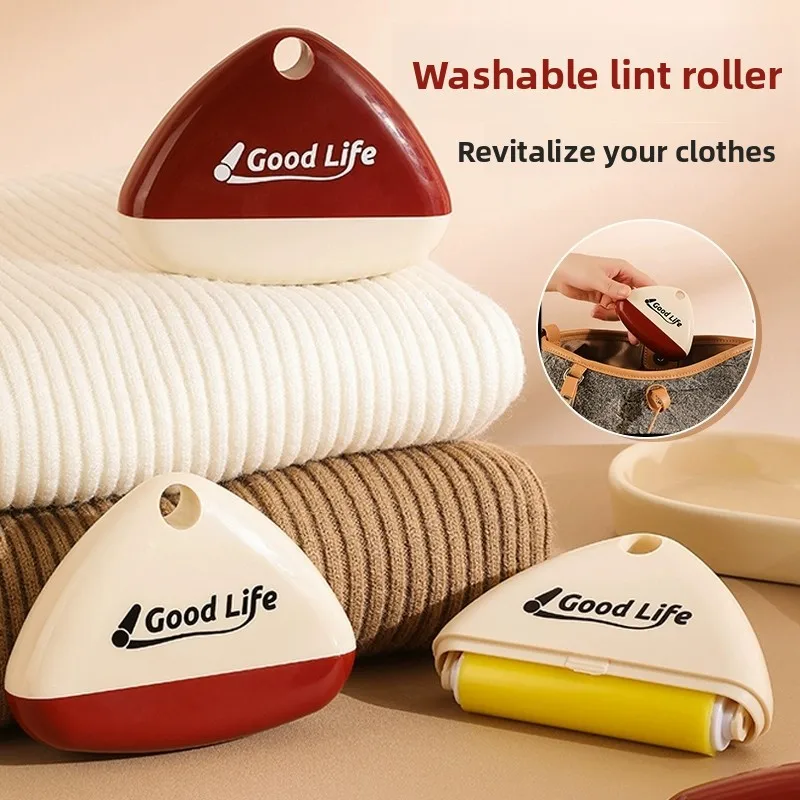 携帯用強力粘着式毛玉取りローラー-衣類-ペットの毛-ほこり除去-簡単洗浄-家庭用-プラスチック素材-miss-seacy製