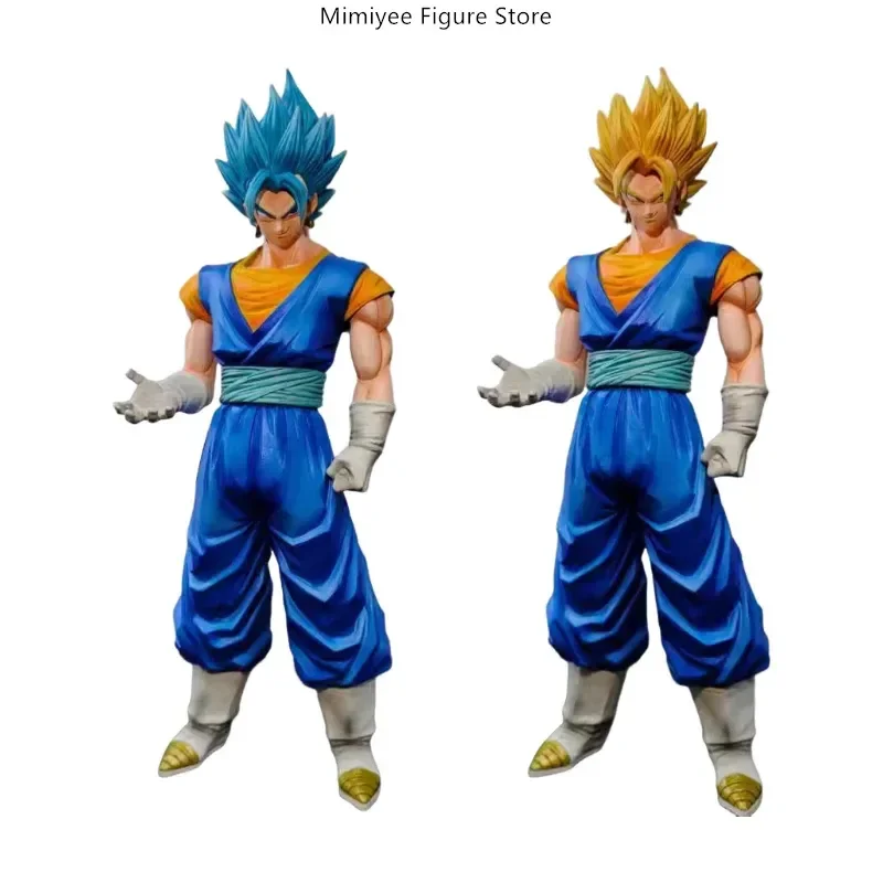 

32cm Dragon Ball Vegetto Super Saiyan Anime Figure Model Statue Desktop Decoration Collection Ornament Toy Gift for Boys