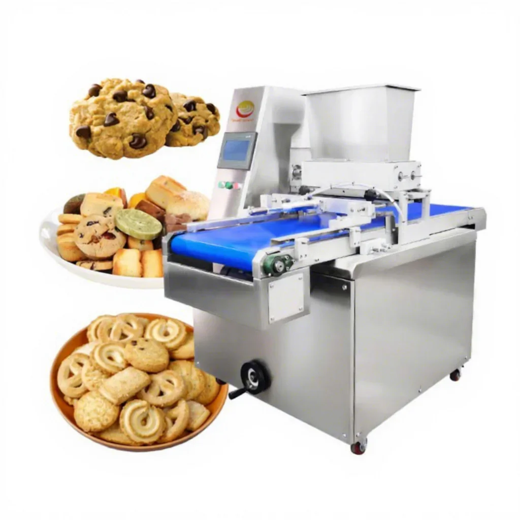FOODLINE Economic Rotary Biscuit Forming Machine Built-in Auxiliary Fan Uniform Molding Small Bakery Gear