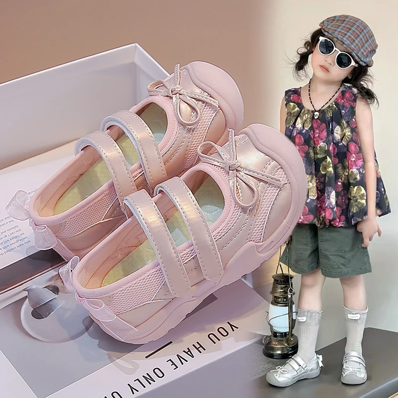 Girls Ballet Sneakers Summer Kids Princess Shoes Children Mary Jane Shoes Girl Fashion Casual Shoes Toddler Shoes Kids Sandals