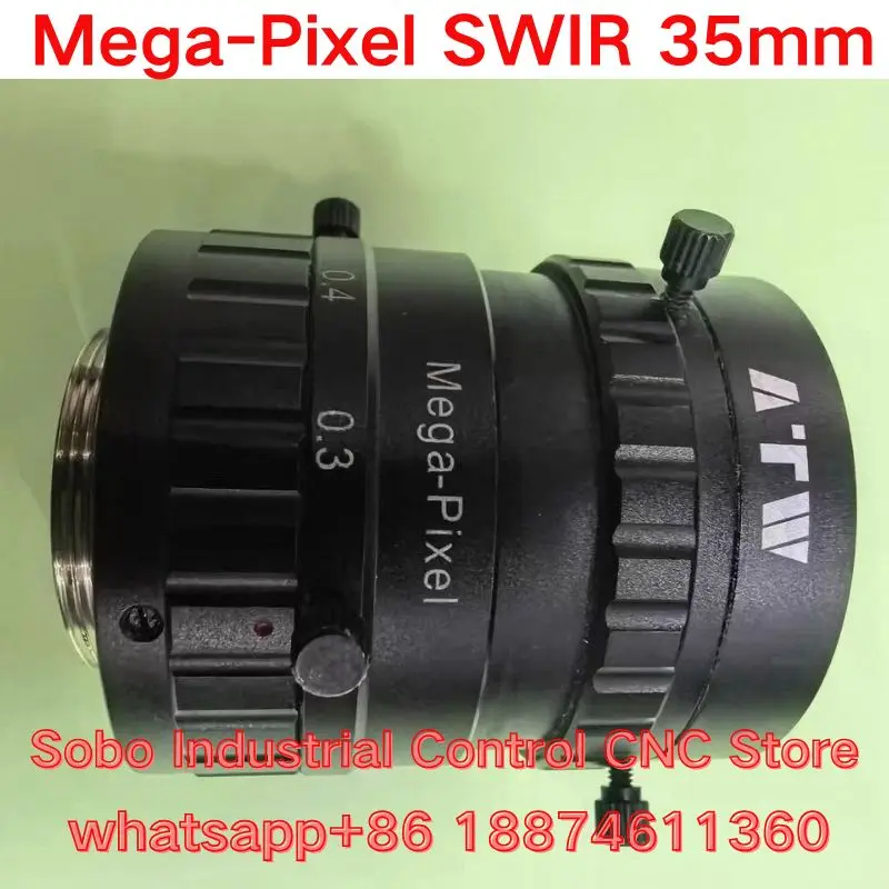 Second-hand test OK Mega Pixel SWIR 35mm 1:1.4 Industrial Camera Lens C Port Fast Shipping