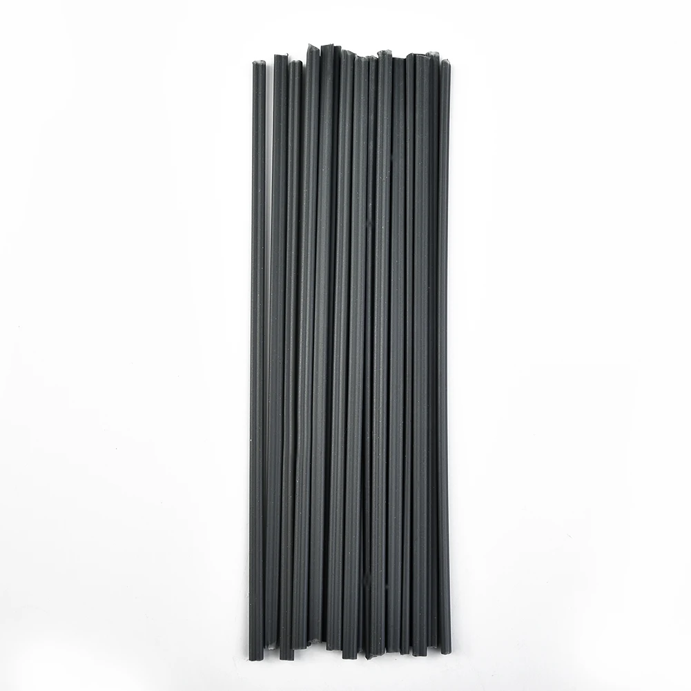 Reliable Plastic Welding Rods, PVC (Grey), PP (Black/White), ABS (Beige), PE (White), Acid and Alkali Resistant 100pcs