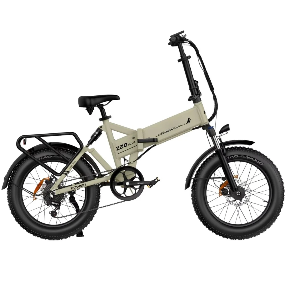 Z20 Plus 1000W Motor 100NM Torque E-bike , All-Terrain Folding Bike ,Triple Shock Absorbing Suspension Fat Tire Ebike