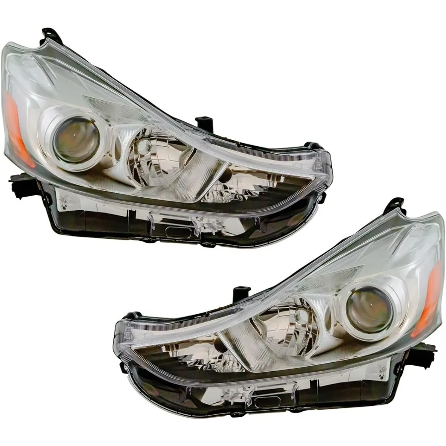 

Комплект фар со стороны водителя и пассажира для Prius V TO2518152 TO2519152 20152017 Высокопроизводительные светодиодные фары с