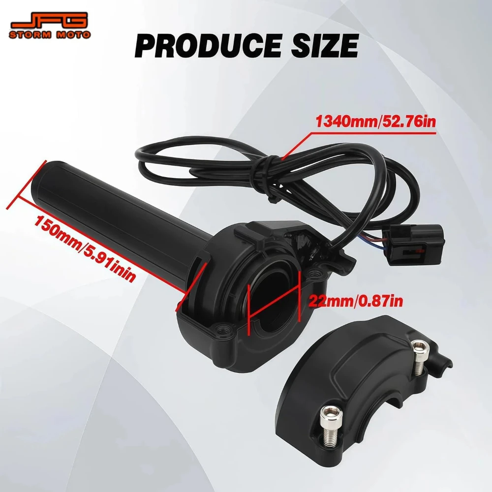 Handlebar Accelerated Handle Throttle Throttle Turn Grip For Surron Light Bee X & S Electric Dirt Bike E-bikes Motorcycles Parts