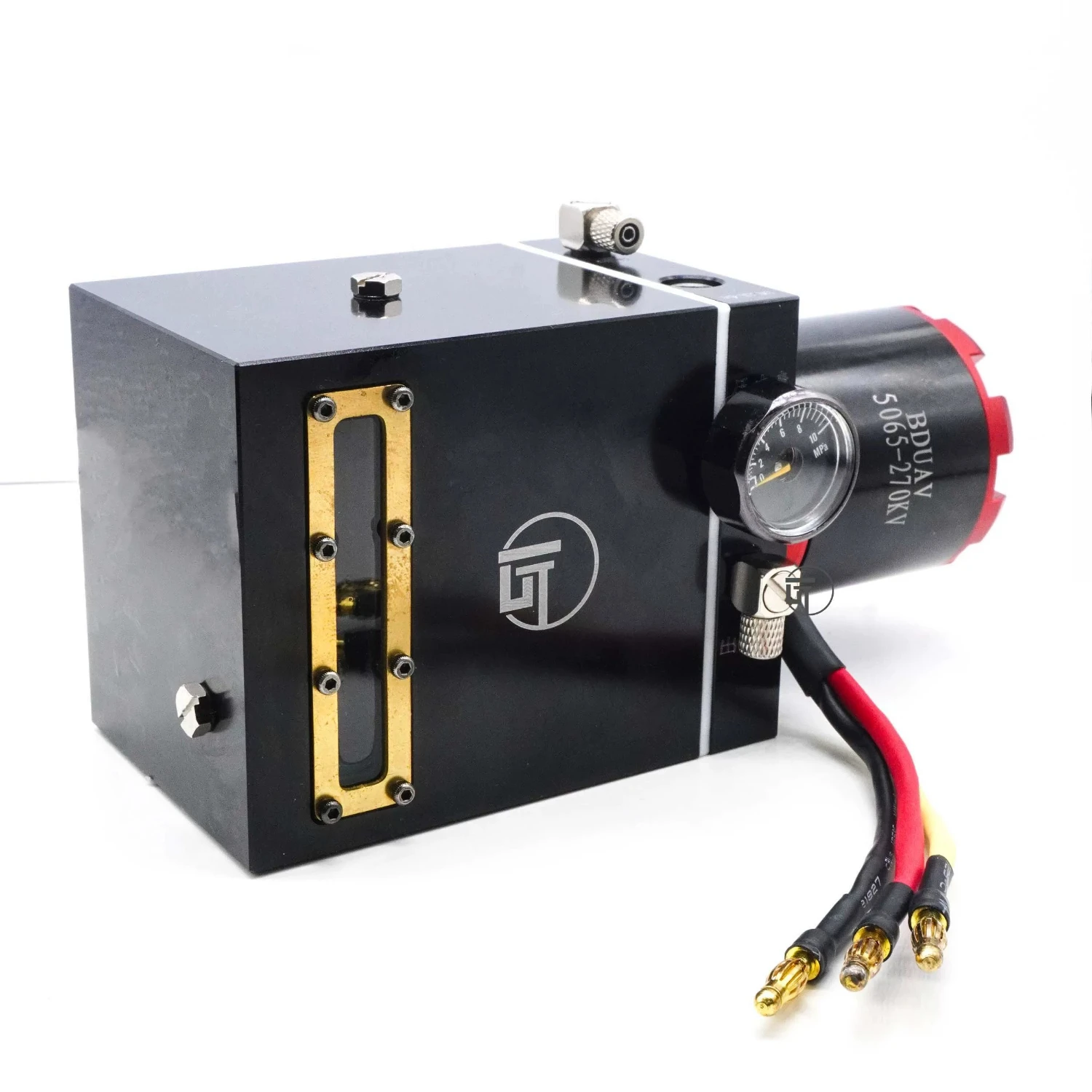 RC Hydraulic Model Oil Pump with Motor Pressure Regulating Valve and Integrated Oil Tank Suitable for Hydraulic Excavator Models
