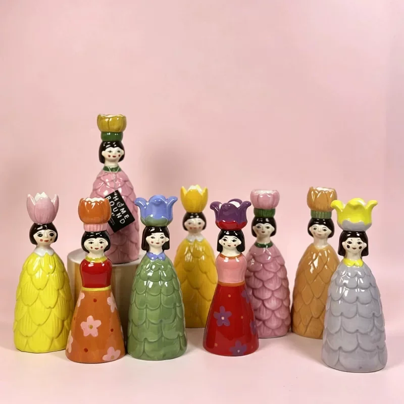 figura-decorativa-de-ceramica-con-motivos-florales-pintados-a-mano-y-candelabro-adorno-para-el-hogar
