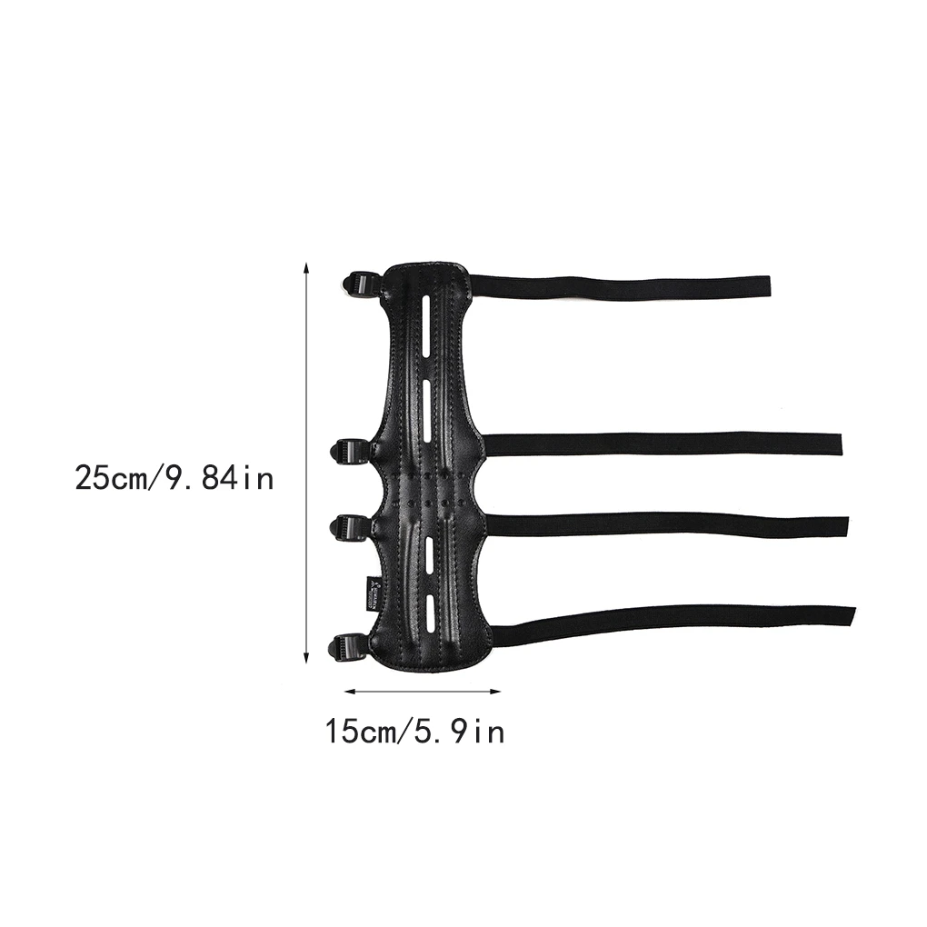 

Защита для рук для стрельбы из лука, профессиональная защита для тела, удобные чехлы для тела, черный чехол для предплечья для взрослых