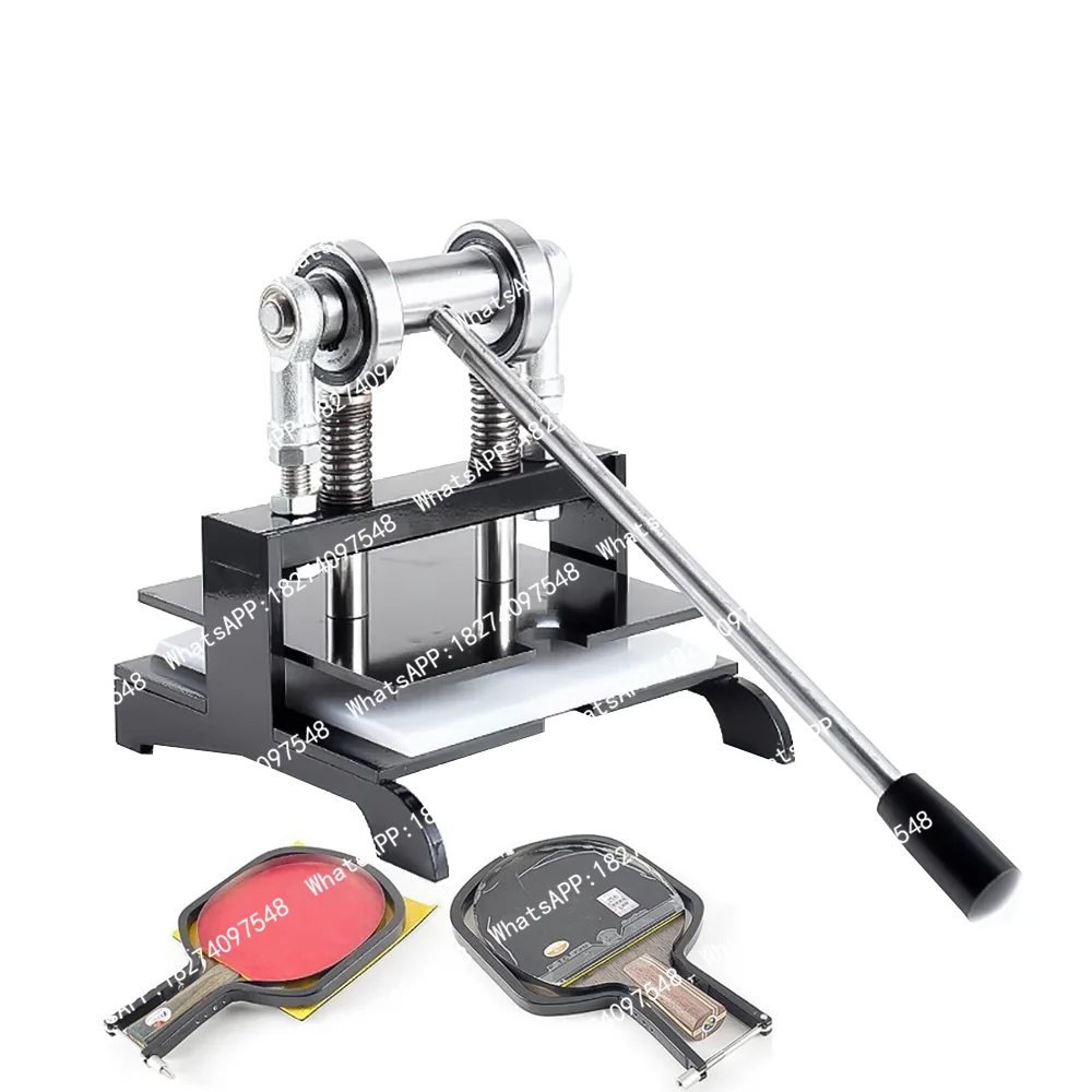Universal Table Tennis Racket Rubber Cutting Machine Manual Press Ping-Pang Bat Rubber Edge Cutter Sticky Pat Tool