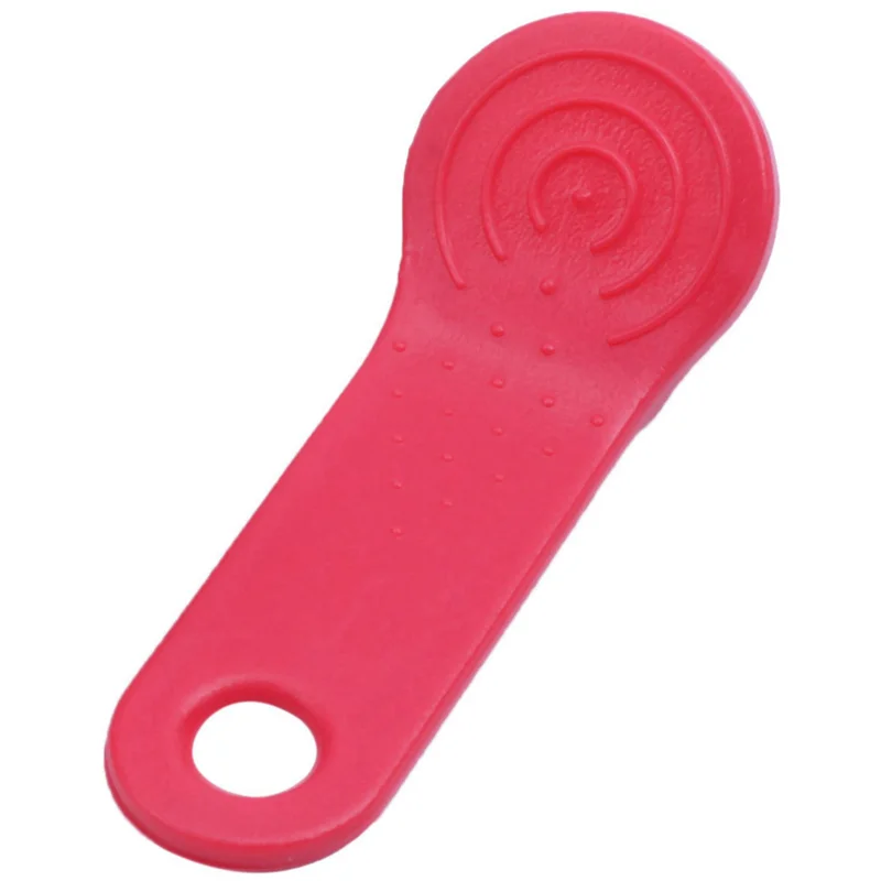 AS95-30Pcs DS1990A-F5 TM Card Ibutton Tag с настенным красным красным