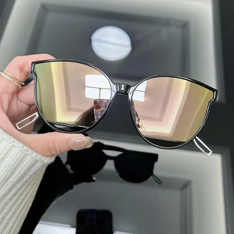 Cat Eye Vintage Sunglasses Women Men Brand Retro Sun Glasses Female Male Fashion Outdoor Mirror Punk Frame Oculos De Sol view 3