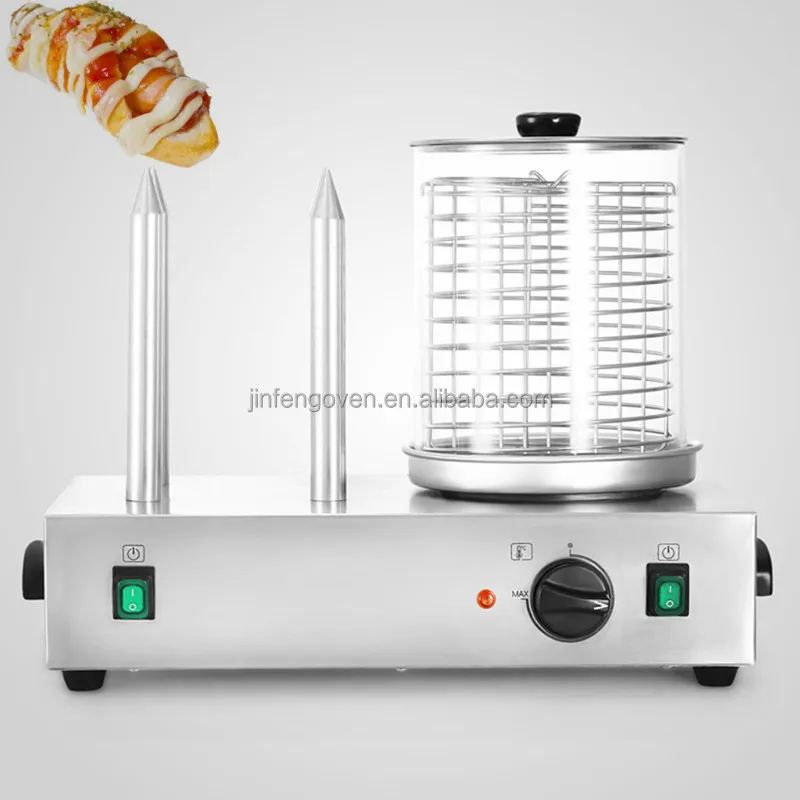 Electric Commercial snack machine Hot Dog breads steamer machine