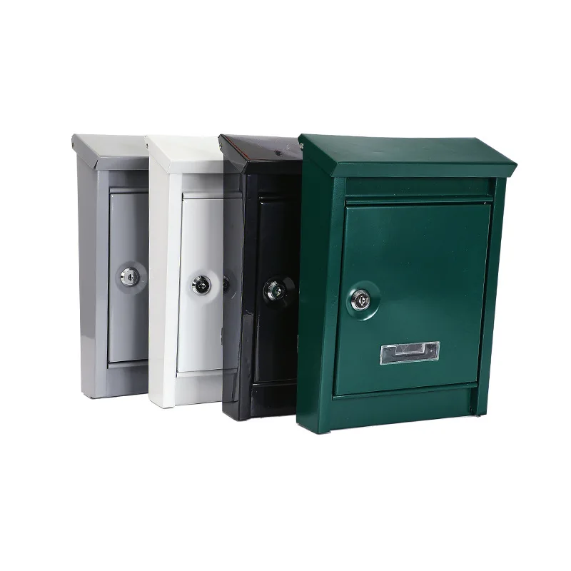 wall-mount-mailbox-metal-delivery-box-lockable-commercial-windproof-with-2-keys-outdoor-postbox-letterbox-for-gate-home