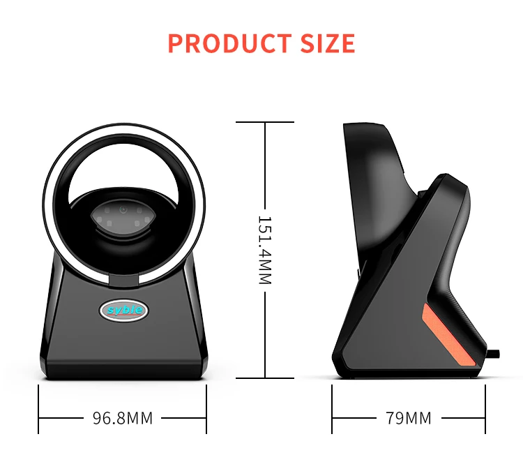 Syble XB-X86 Handheld Reader New Configuration  2D Omnidirection Barcode Scanner Computer Hardware