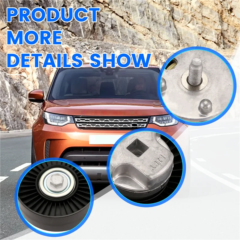 

Engine Accessories Belt Tensioner Pulley LR039517 LR035493 For Land Rover Discovery 4 Range Rover Sport 3.0