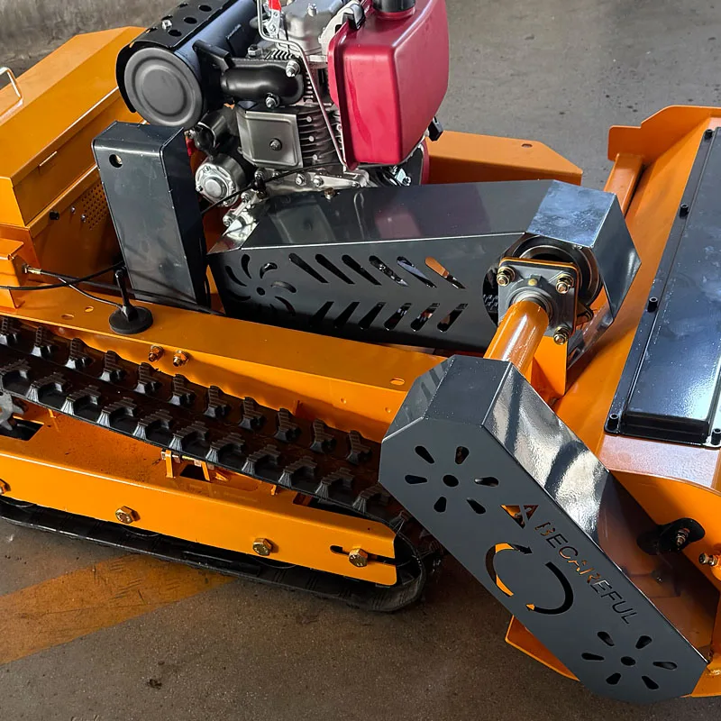 Customized New Model Wireless All-Terrain 360° Rotating Lawn Garden Shrub Household Crawler Remote Control Mower