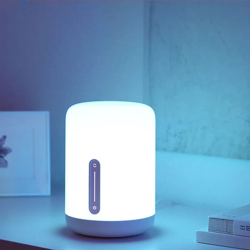 

Original Xiaomi Mijia Bedside Lamp 2 WiFi Connection Touch Panel APP Control Works with Apple HomeKit Siri Portable Bedside Lamp