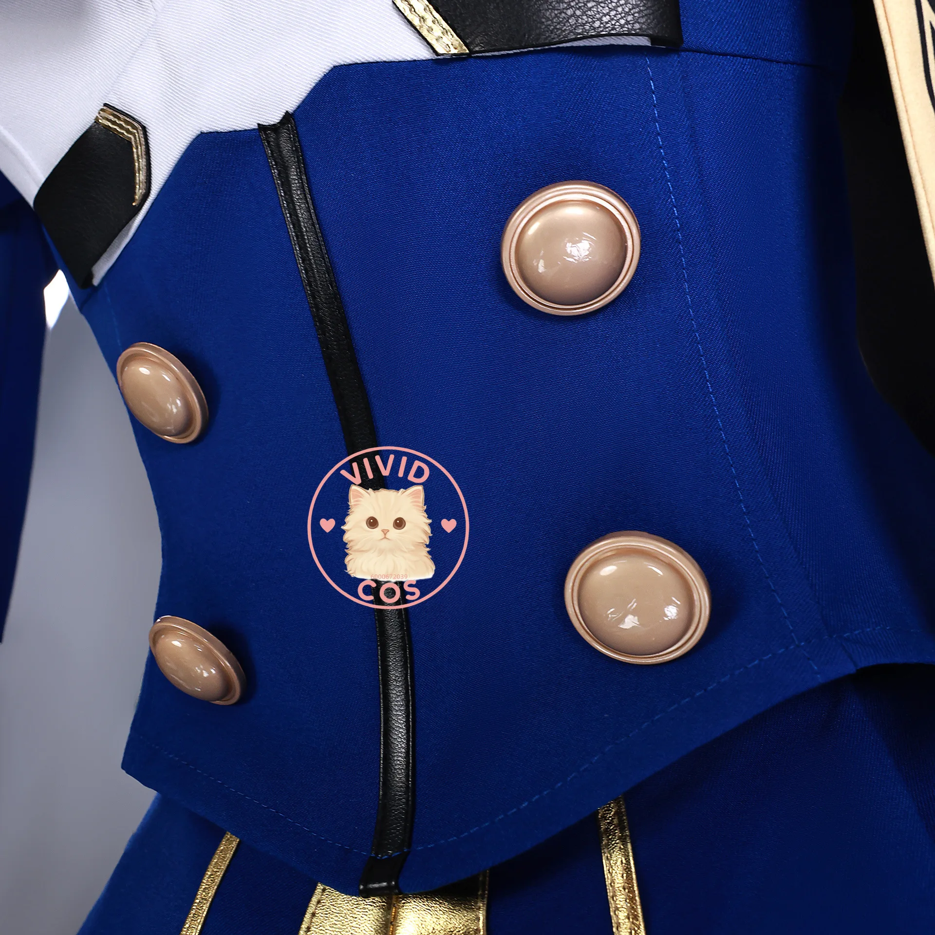 Game Honkai: Star Rail Cosplay Costume Anime Saber Role Play High Quality Clothes Blue Uniform Suits for Women Comic Con Party