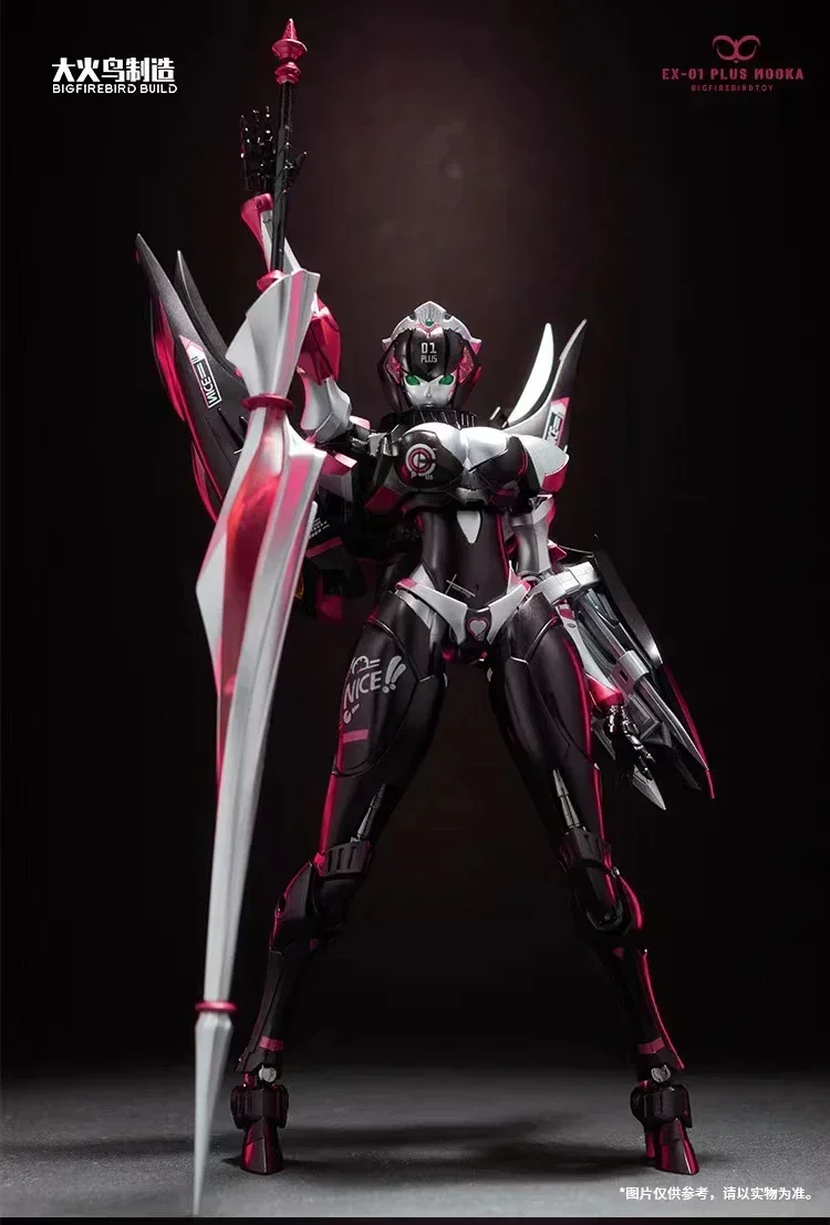 In Stock Transformation Toy Firebird Transformation EX-01 PLUS Mooka Arcee Mocha EX01 Alloy Action Figure Toy Collection Gift