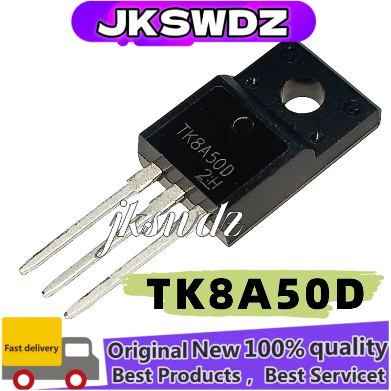 

10unids/lote 100% NEW K8A50D TK8A50D TO-220F en Stock