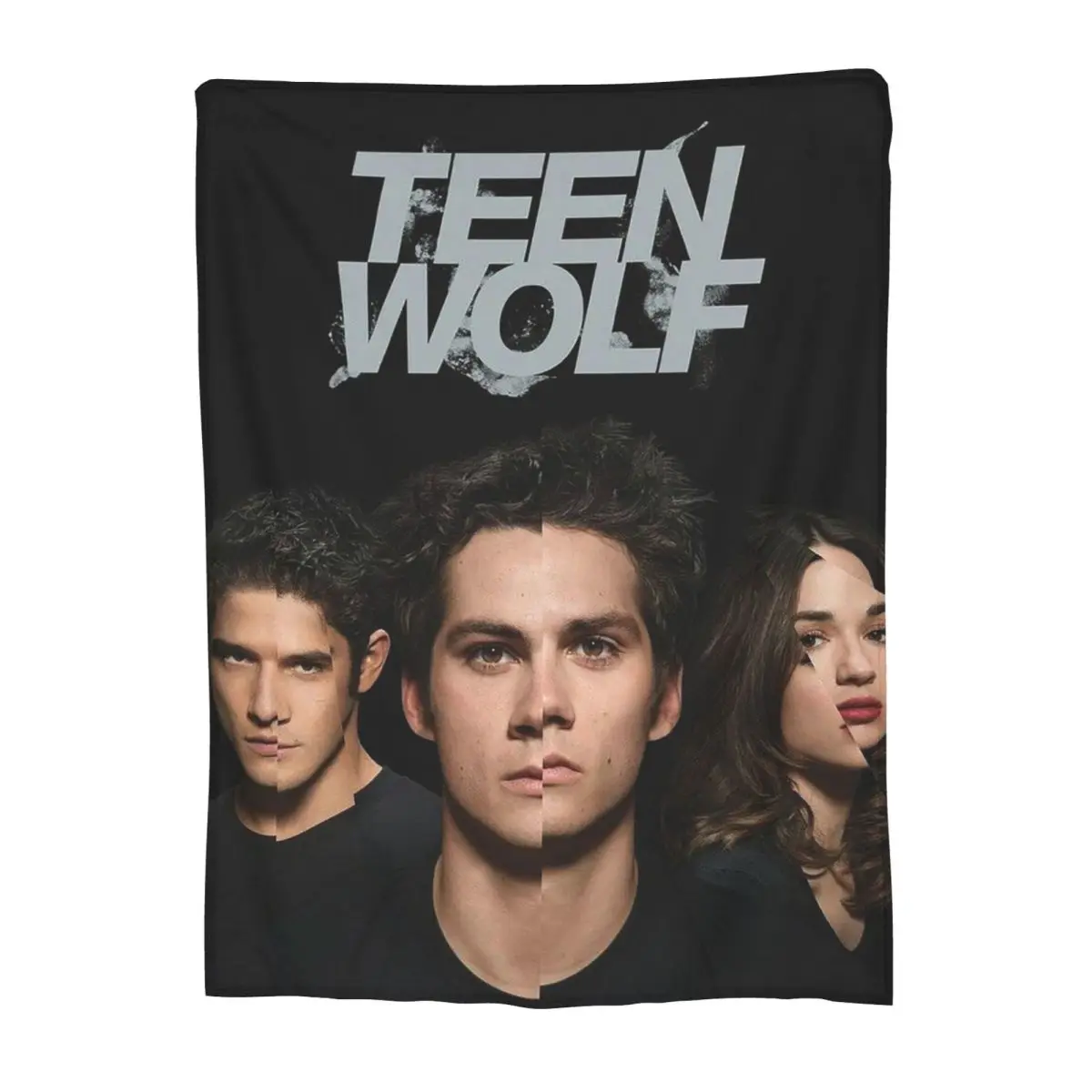 

Movie Teen Wolf Blanket Soft Warm Flannel Throw Blanket Plush for Bed Living room Picnic Travel Home Sofa