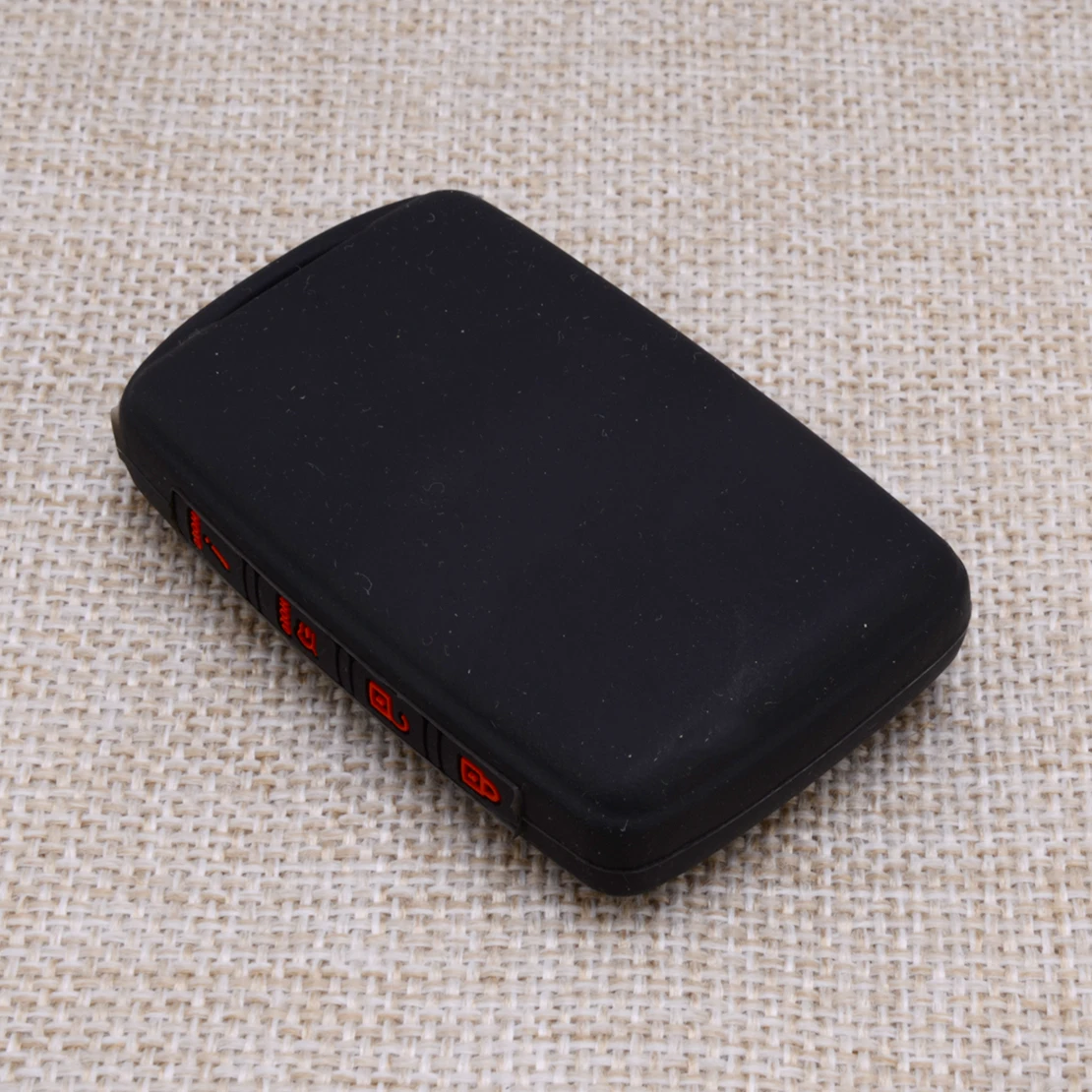 2Pcs 4 Buttons Remote Key Cover Fob Case Fit for Mazda 3 6 CX-5 CX-9 CX-30 CX-50 CX-90 MX-5 MIATA Black Remarks Silicone