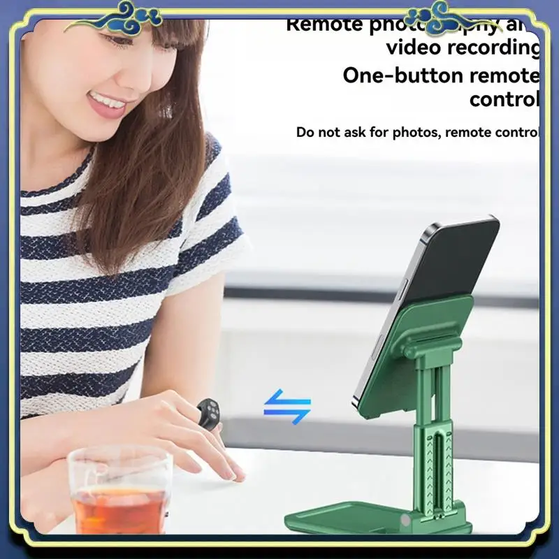 Portable Ring Mobile Phone Bluetooth Remote Control Mini Charging Case Camera Remote Shutter For Remote E-Book Page Turning B