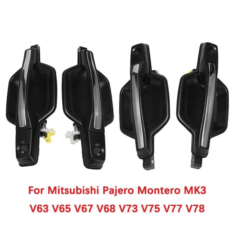 Exterior Outside Door Handle for Mitsubishi Pajero Montero Shogun MK3 V63 V65 V67 V68 V73 V75 V77 V78 2000-2006